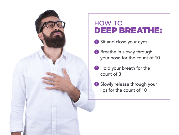 How to deep breathe