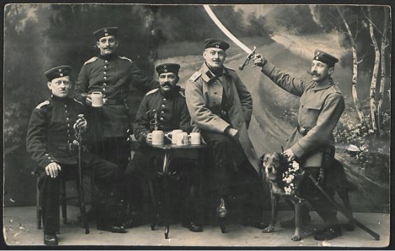 The role of dogs in World War I