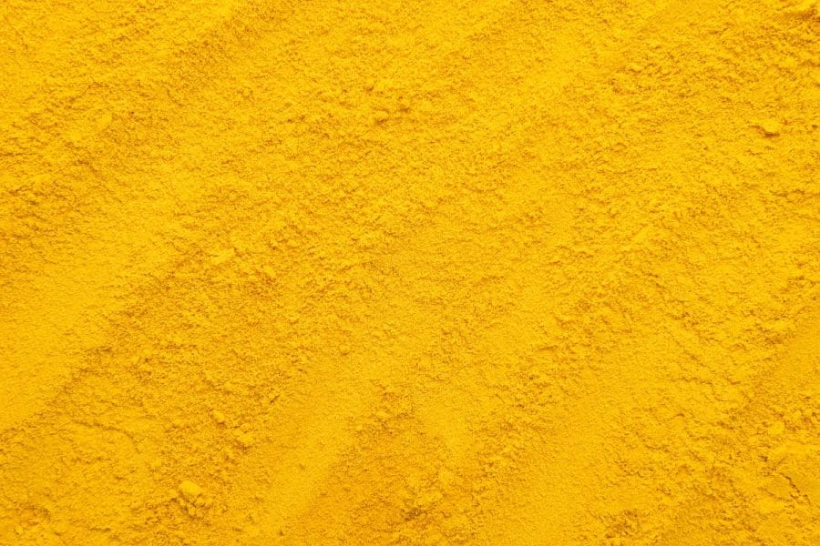 Golden yellow powder for wound healing