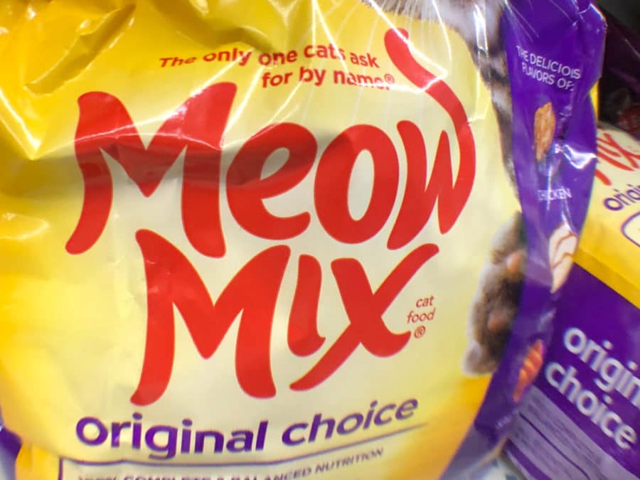 Meow Mix recalls dry food due to possible salmonella contamination