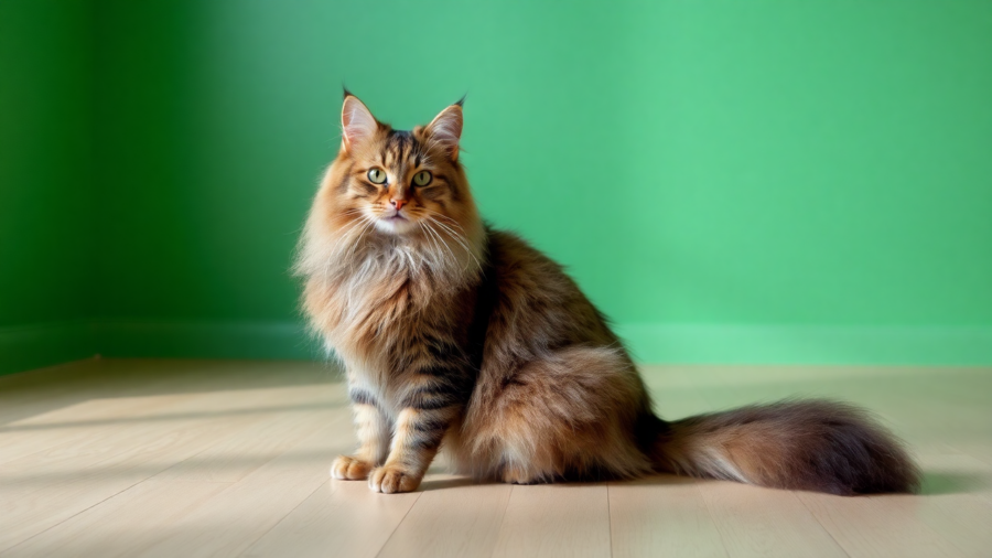 Chromotherapy for cats
