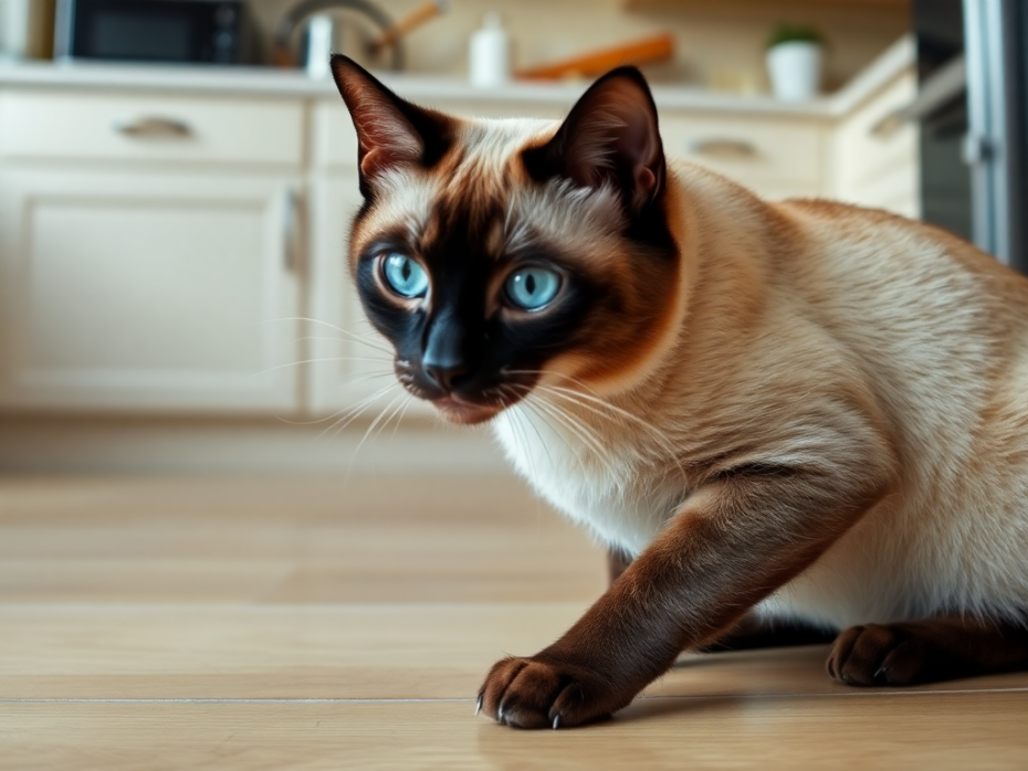 chemical products affecting cat skin