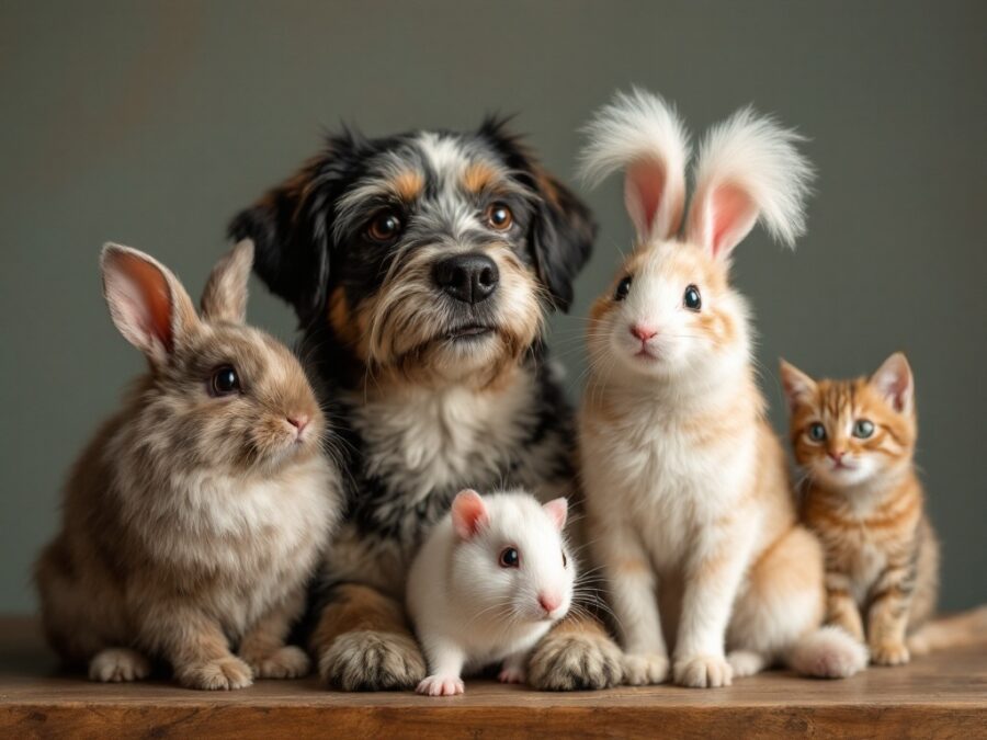 bonding critters with dog and cats